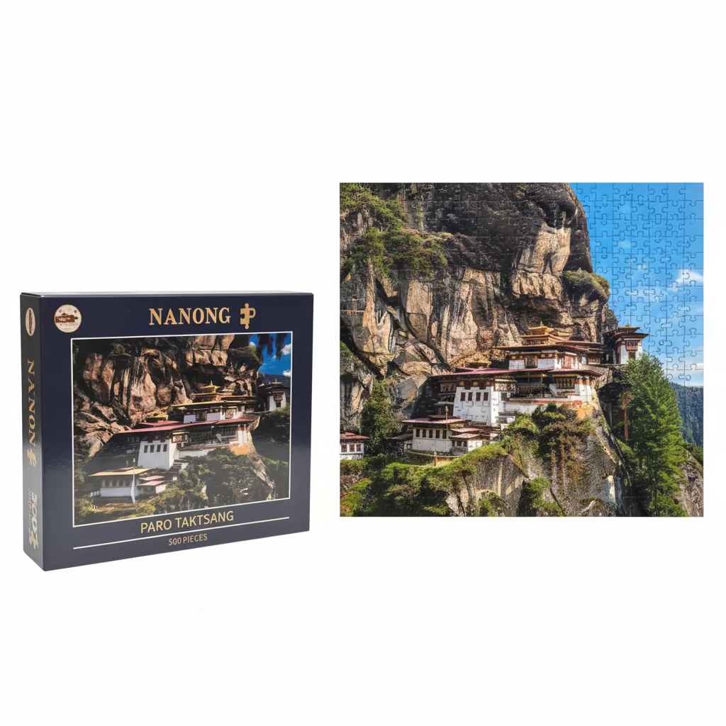 Paro Taktsang Jigsaw Puzzle — 500 Pieces